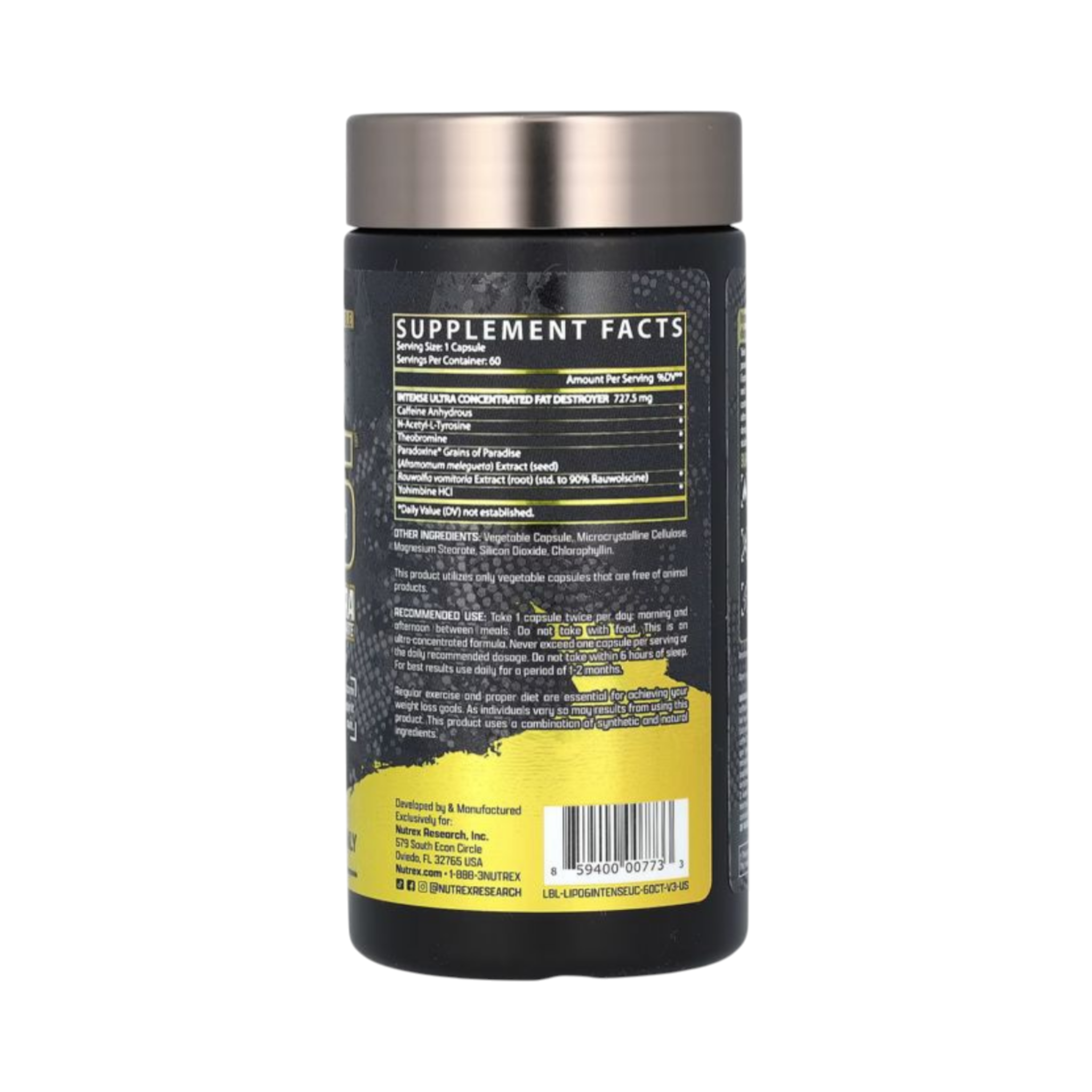 Lipo 6 Intense Nutrex 60 servicios