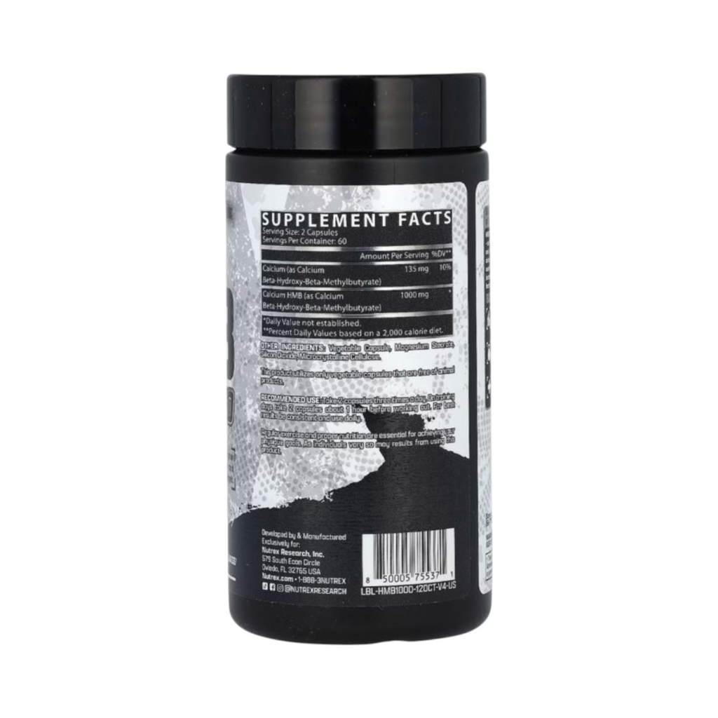 HMB Nutrex 120 Caps.
