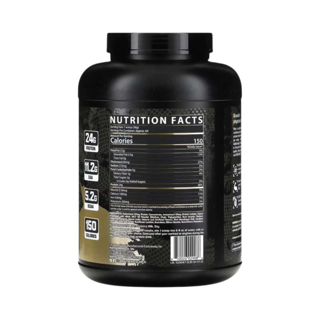 Proteína Whey Nutrex de 5 libras