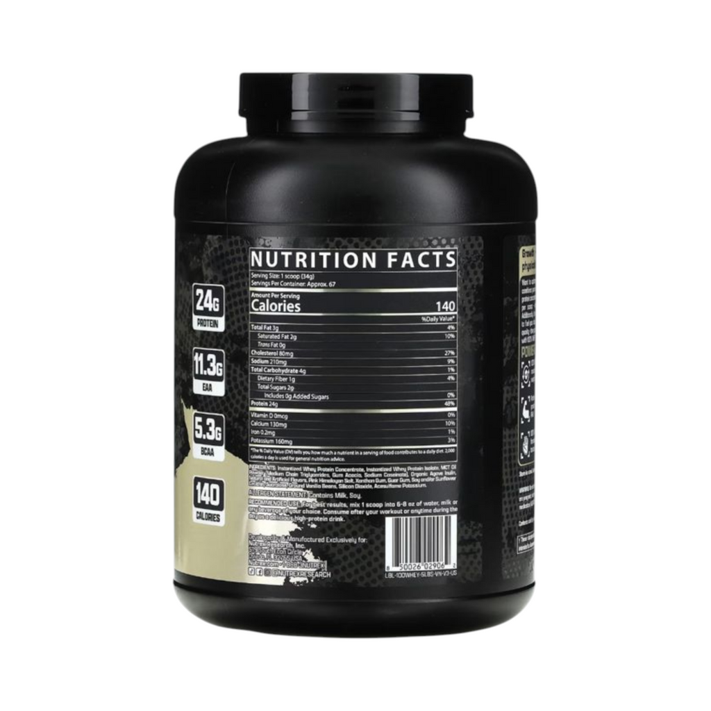 Proteína Whey Nutrex de 5 libras