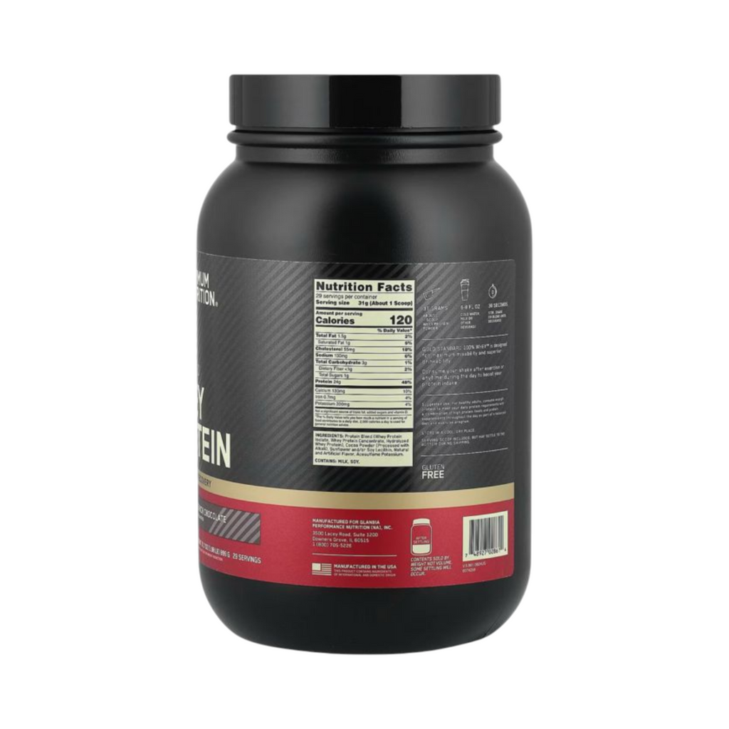 Proteína Whey Gold Standar Optimun Nutrition 2 libras