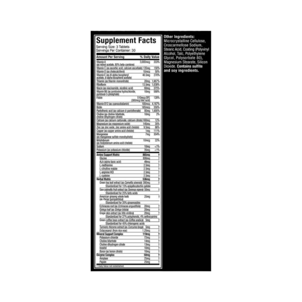 Multivitamínico Platinum 90 Caps Muscletech