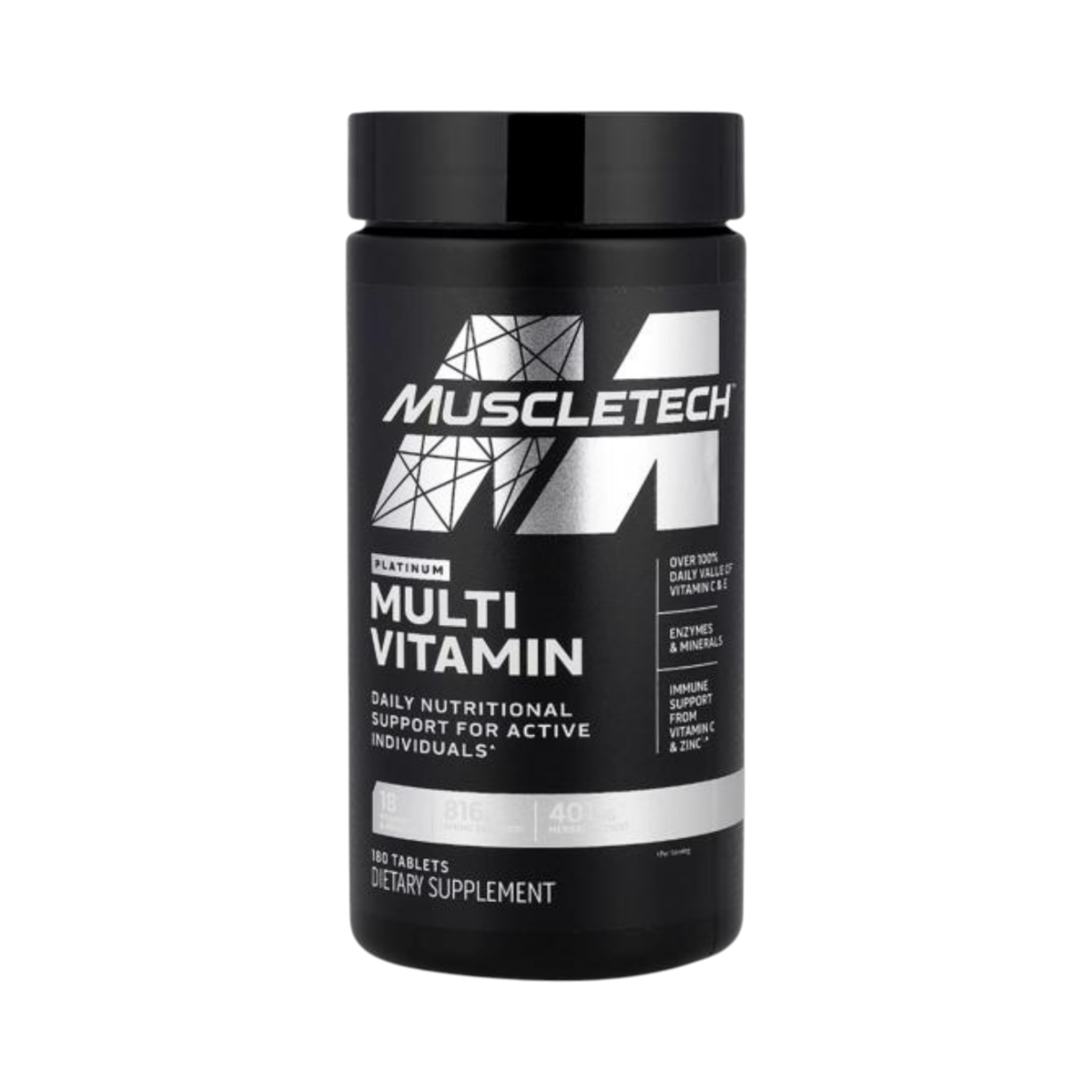 Multivitamínico Platinum 180 Caps Muscletech