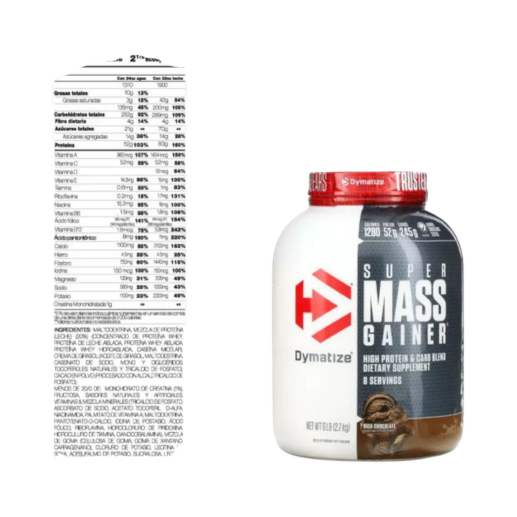 Proteína Mass Gainer Dymatize  6 libras