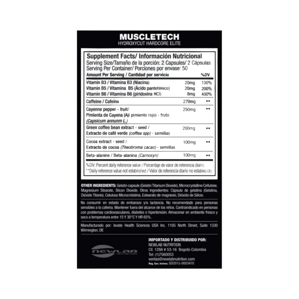 Hydroxycut  Elite Muscletech