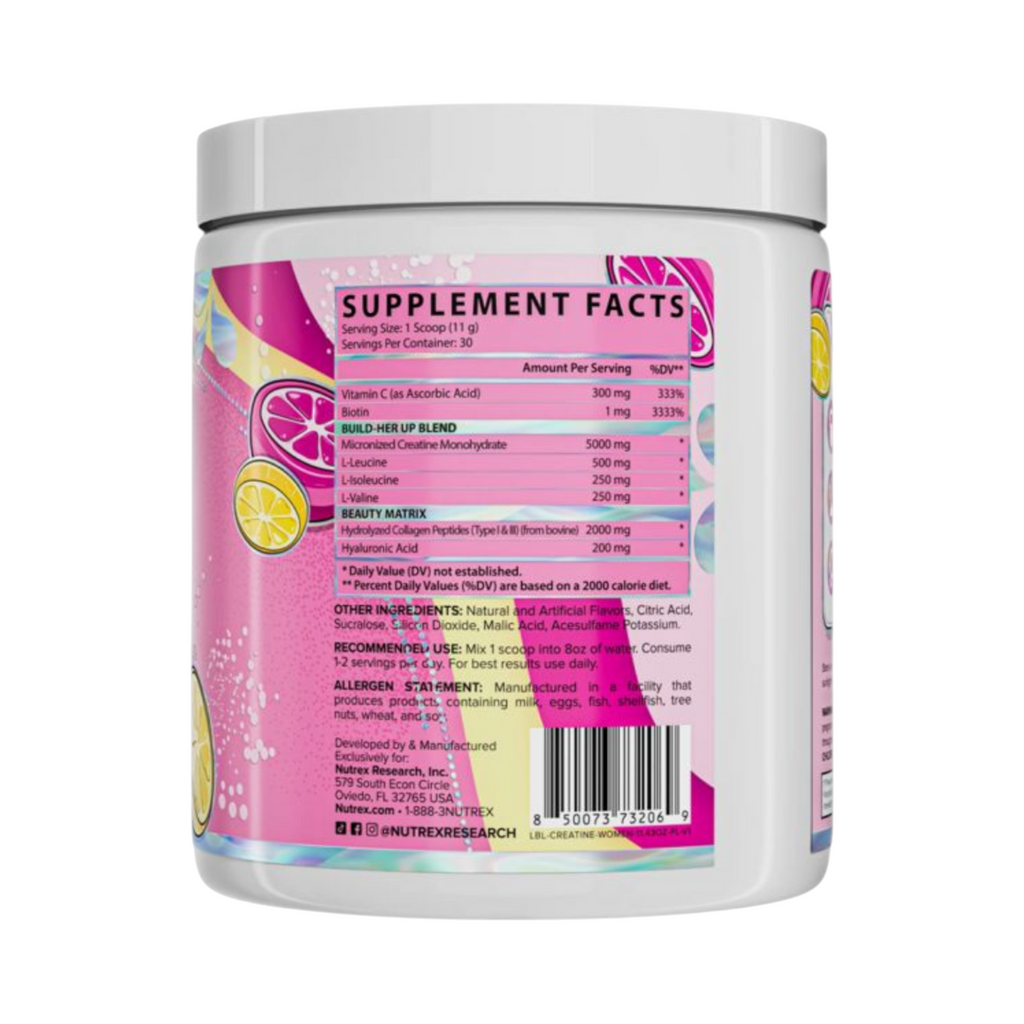 Creatina de mujer de Nutrex 30 servicios