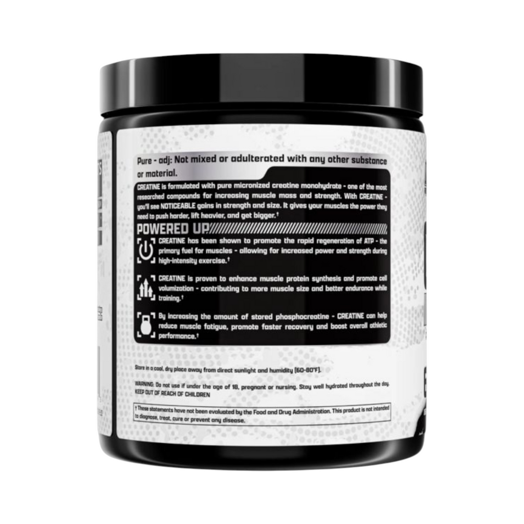Creatina Monohidratada Nutrex de 60 servicios.