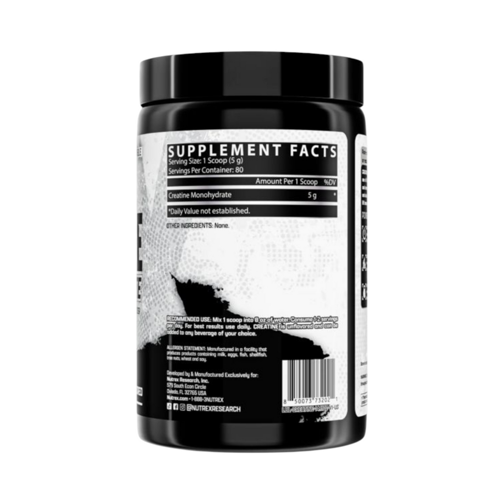 Creatina Monohidratada Nutrex 80 servicios