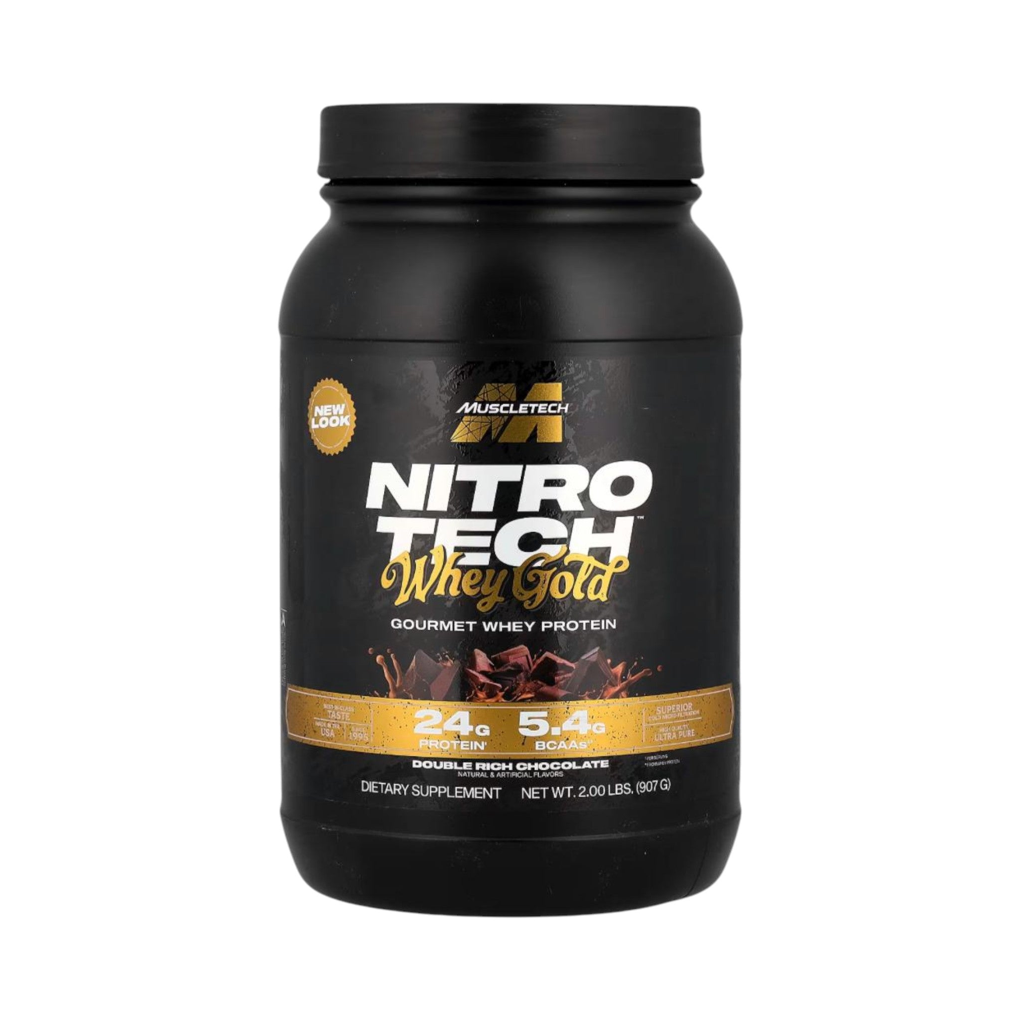 Proteína Nitro Tech Whey Gold 2 libras Muscletech