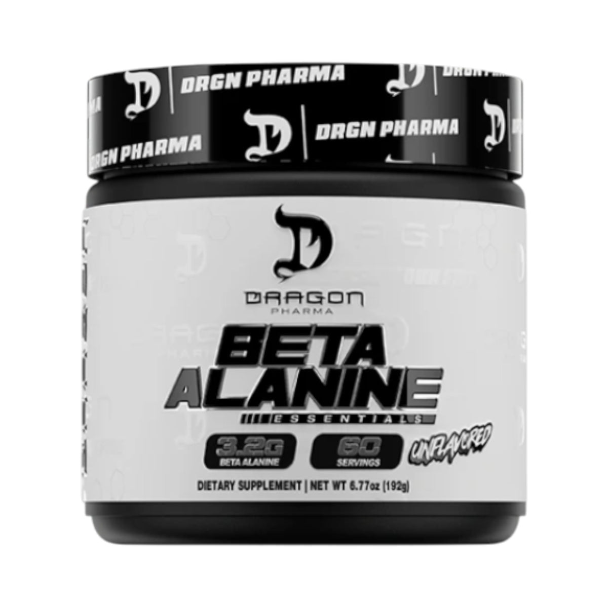Suplemento Beta-Alanine de Dragon Pharma en envase de 300g, disponible en Somos Landa para mejorar la resistencia física.