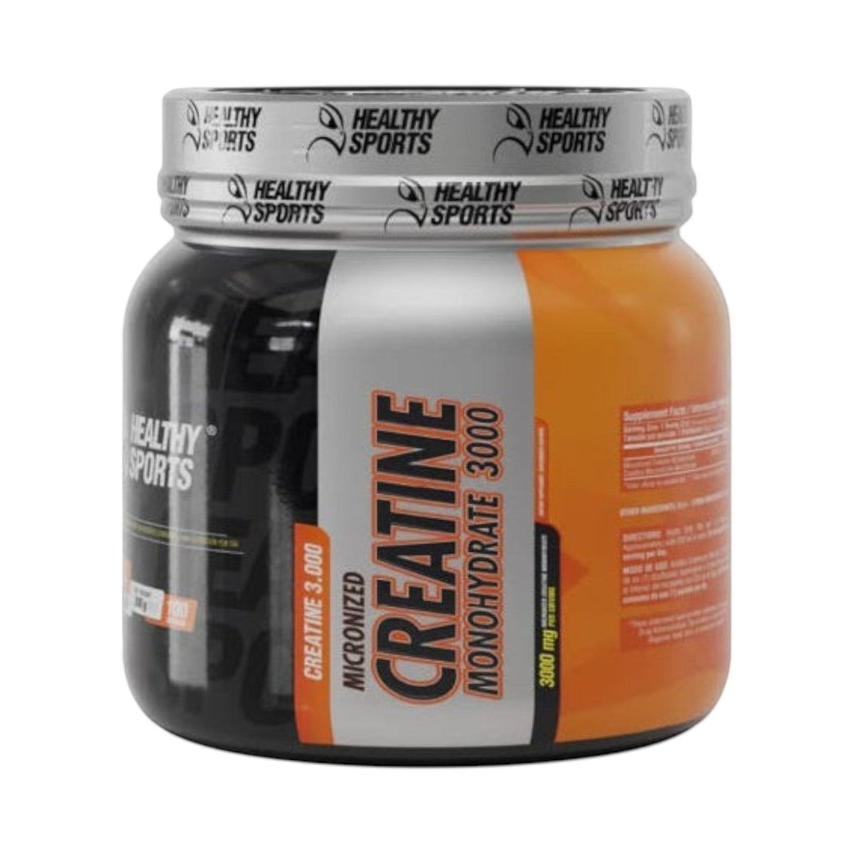 Envase de Creatina Monohidratada Healthy Sports de Somos Landa, suplemento en polvo de 300g para fuerza y masa muscular.