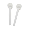 Pack de 2 cucharas medidoras Somos Landa de 5g en plástico ABS blanco para suplementos en polvo