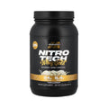 Envase de Somos Landa Proteína Nitro Tech Whey Gold de 2 libras sabor vainilla para recuperación muscular